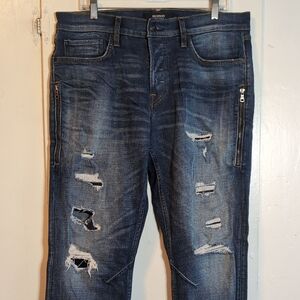 Hudson Sartor Relaxed Skinny Cargo Jeans mens 34x30